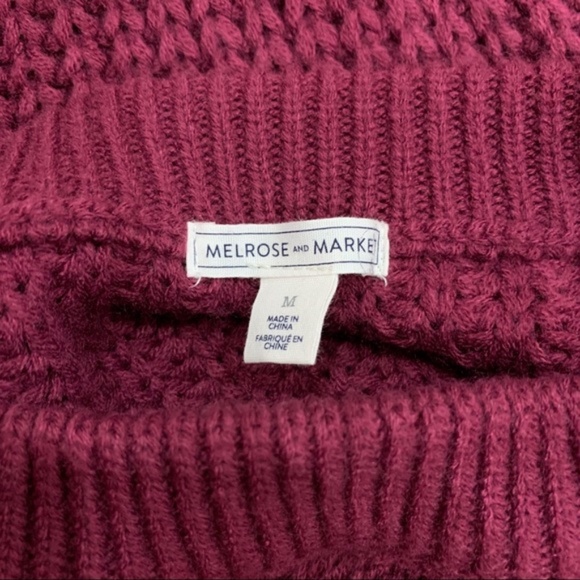 Melrose and Market Cable Knit Sweater - Picture 4 of 6